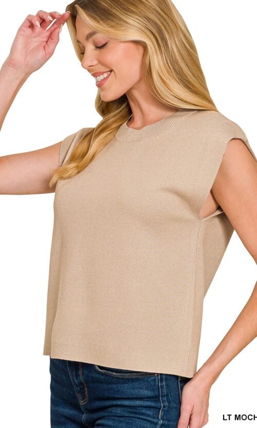 Classic Round Neck Sweater Vest