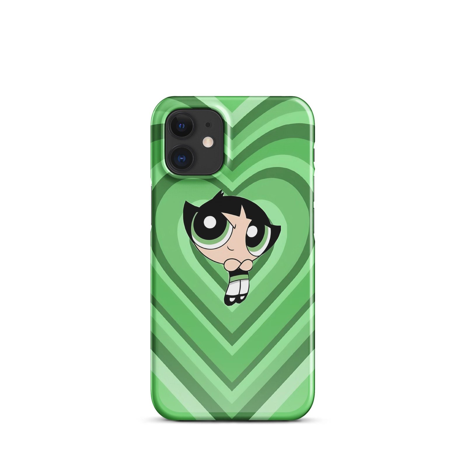 Green Cute Cartoon Snap Phone Case (Phone 11–17 Series)
