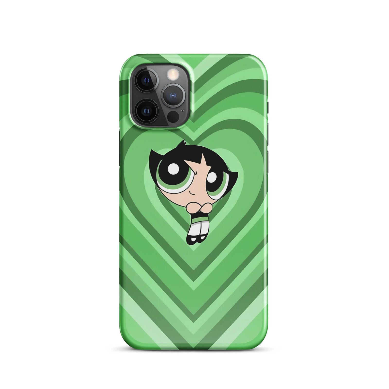 Green Cute Cartoon Snap Phone Case (Phone 11–17 Series)