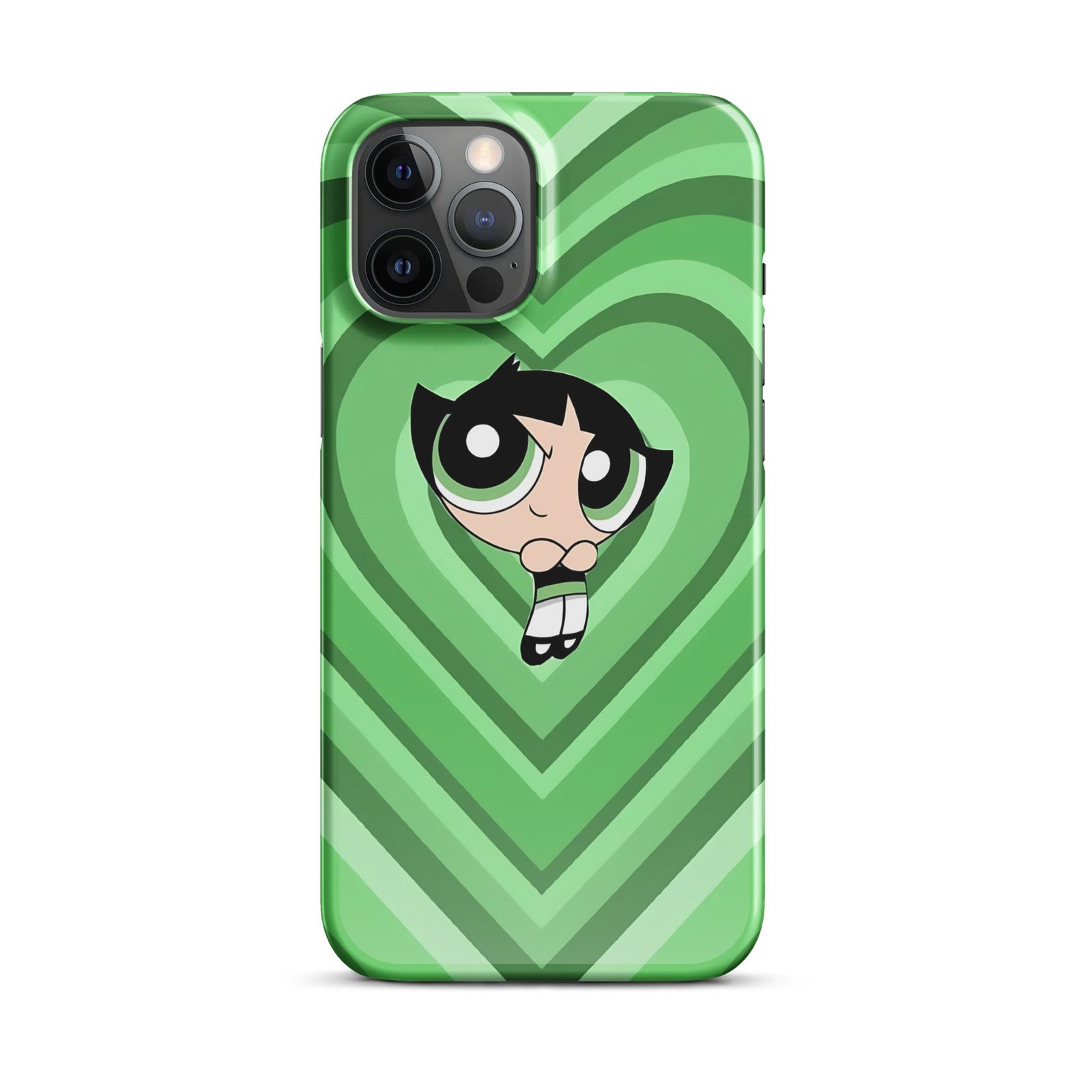 Green Cute Cartoon Snap Phone Case (Phone 11–17 Series)
