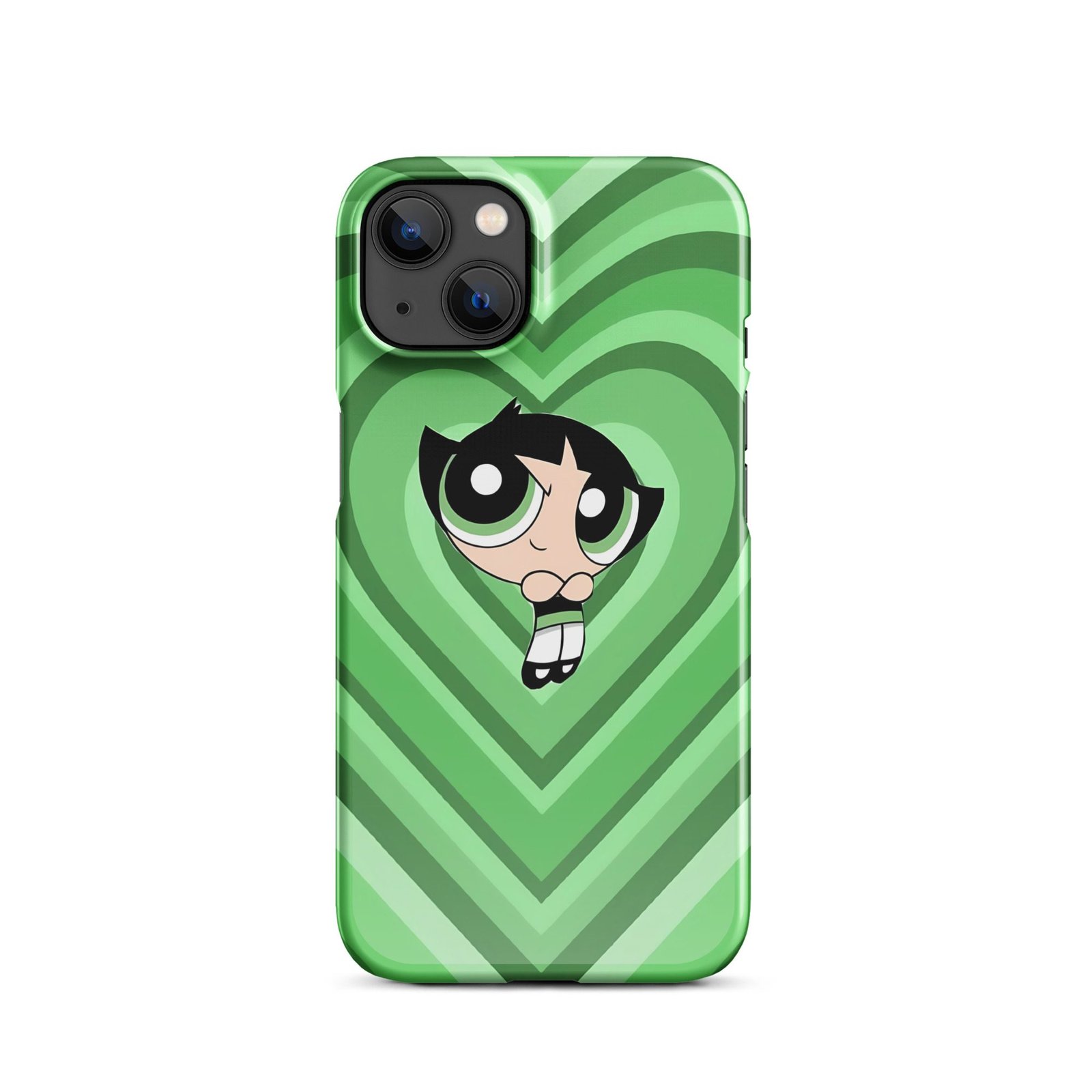 Green Cute Cartoon Snap Phone Case (Phone 11–17 Series)