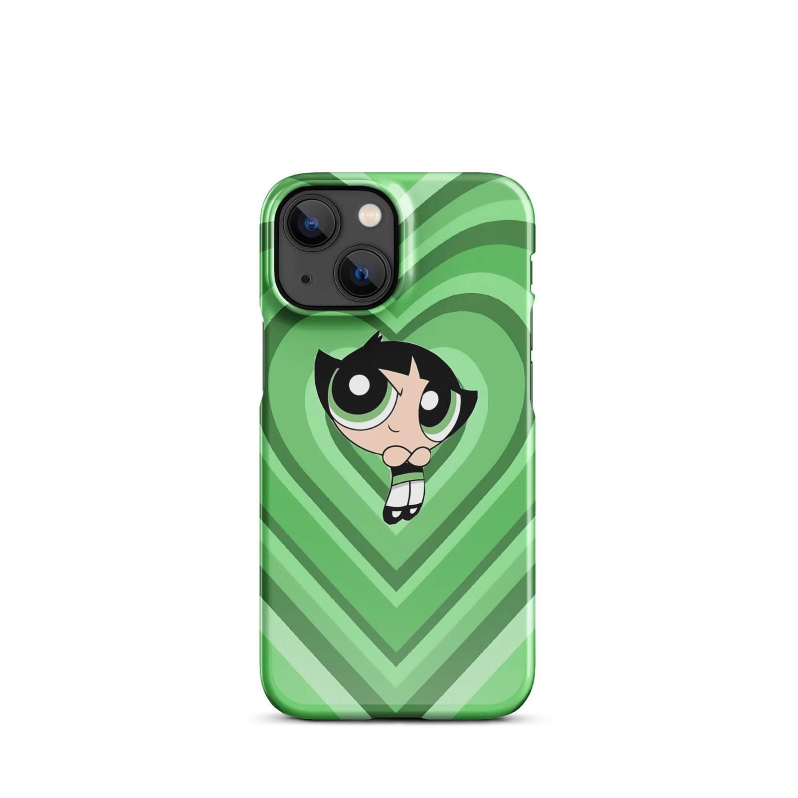 Green Cute Cartoon Snap Phone Case (Phone 11–17 Series)