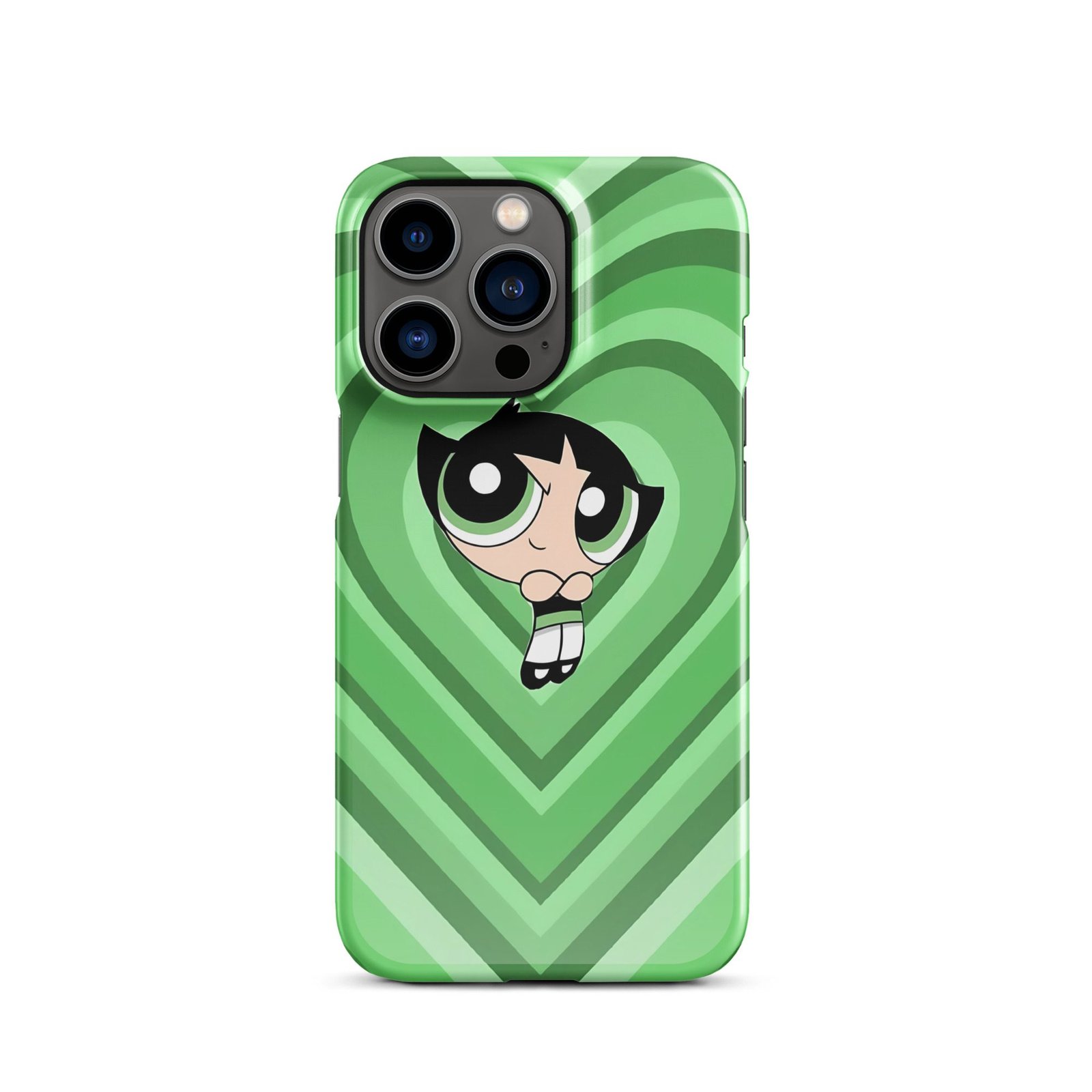 Green Cute Cartoon Snap Phone Case (Phone 11–17 Series)