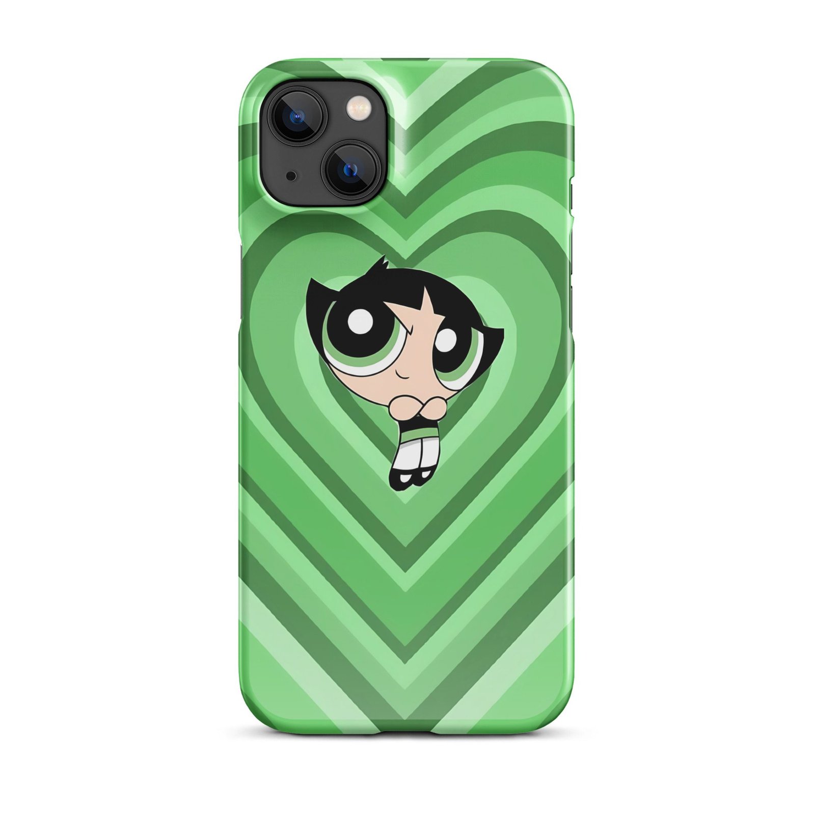Green Cute Cartoon Snap Phone Case (Phone 11–17 Series)