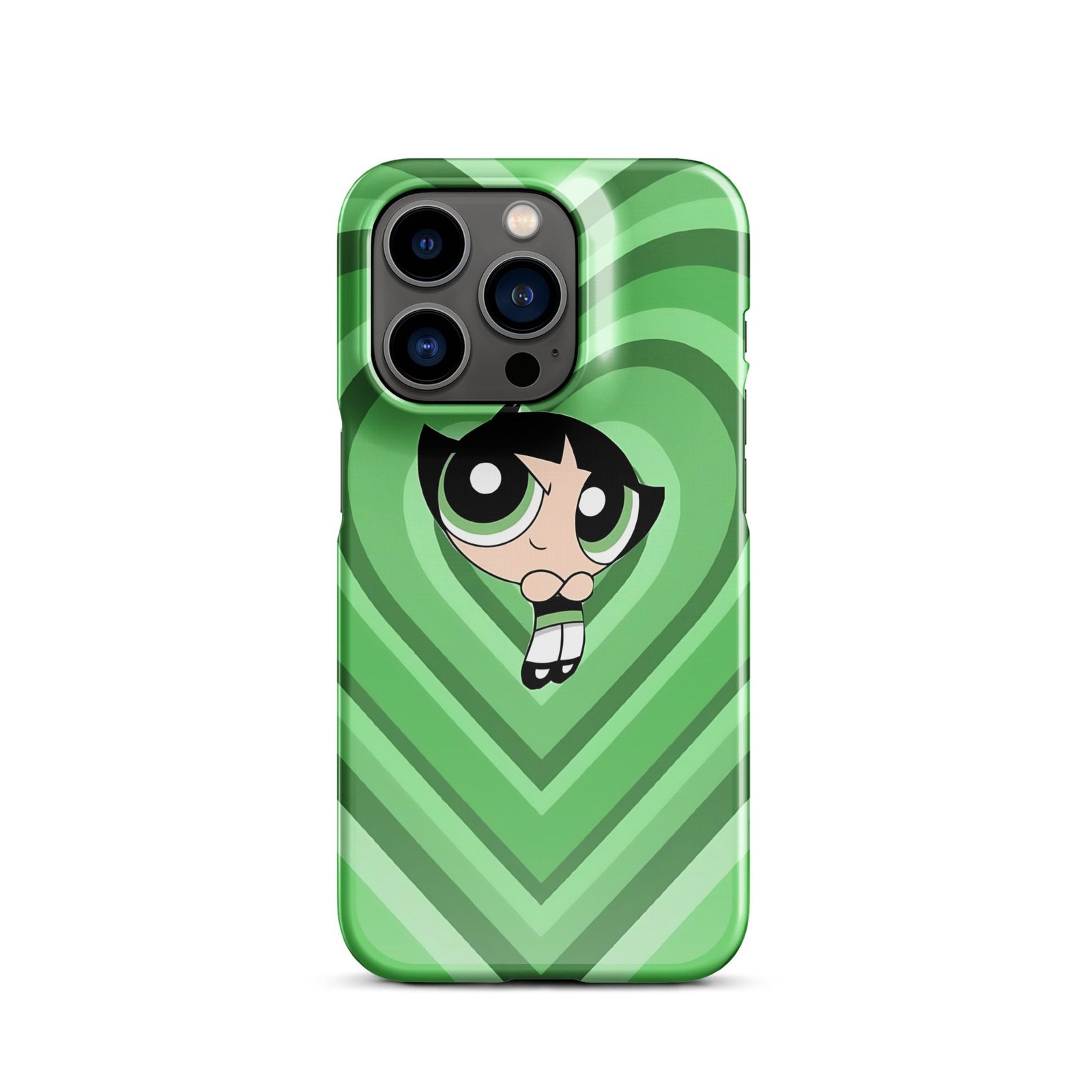 Green Cute Cartoon Snap Phone Case (Phone 11–17 Series)