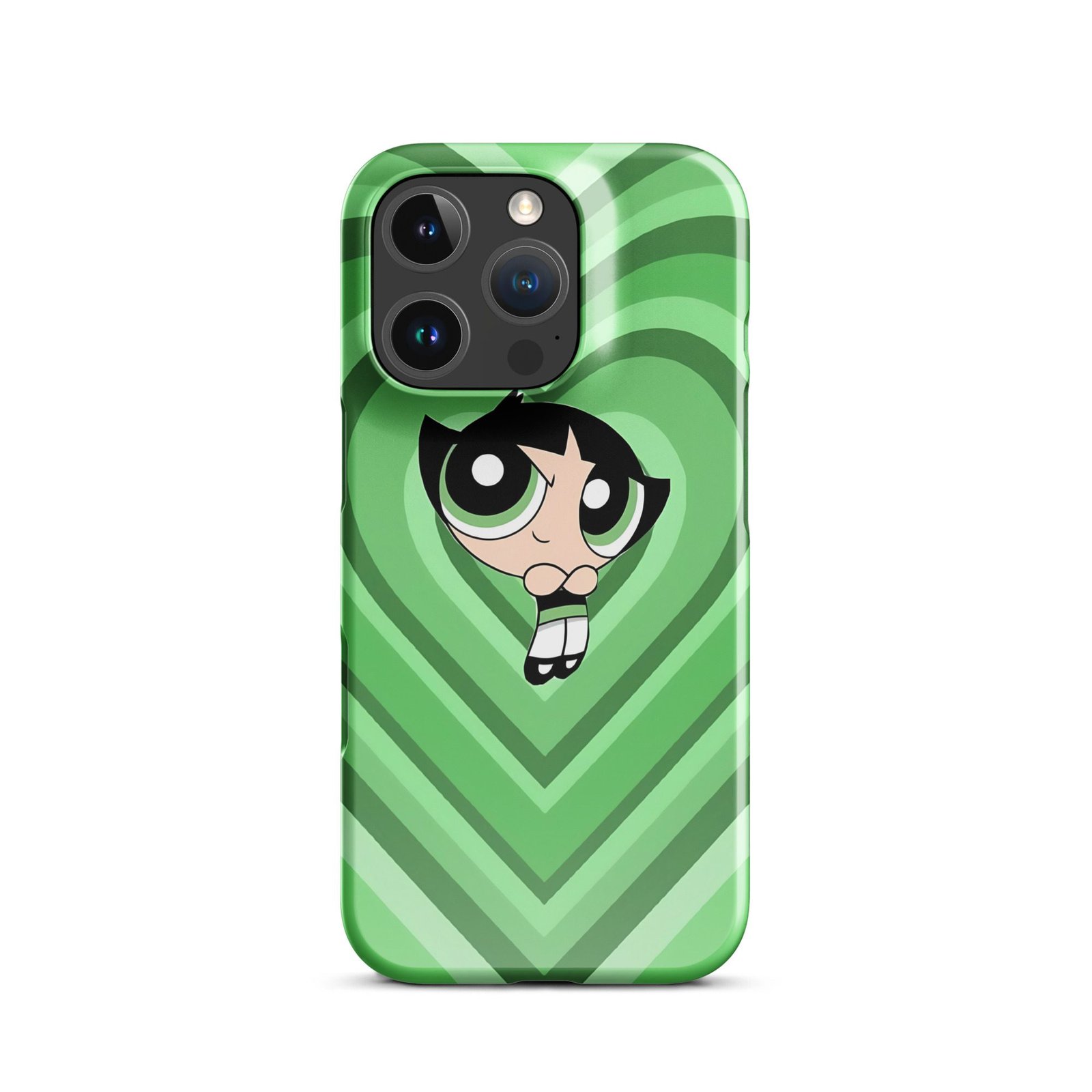 Green Cute Cartoon Snap Phone Case (Phone 11–17 Series)