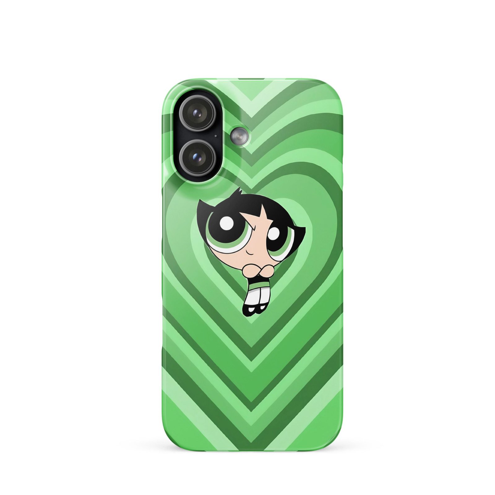 Green Cute Cartoon Snap Phone Case (Phone 11–17 Series)