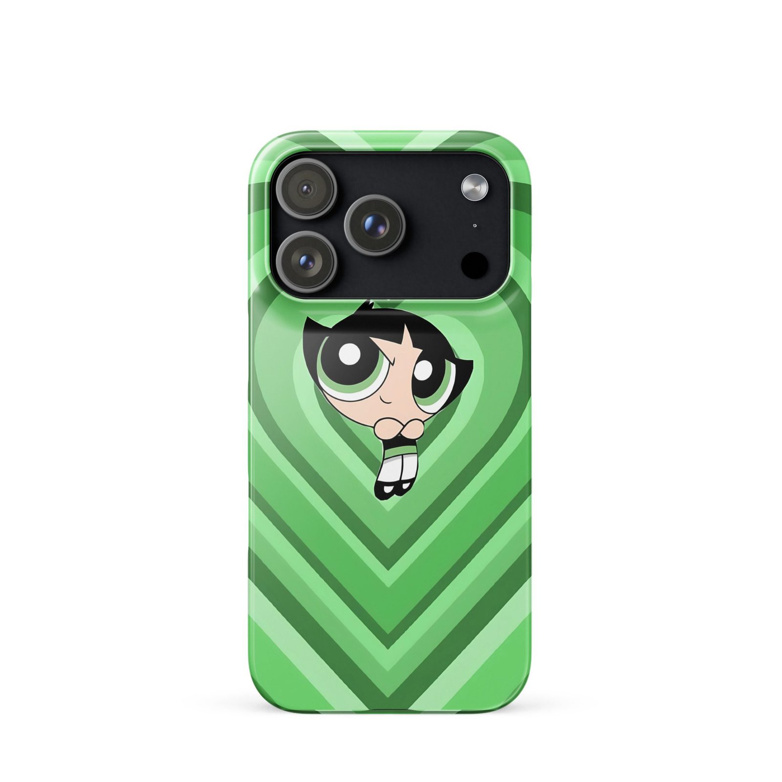 Green Cute Cartoon Snap Phone Case (Phone 11–17 Series)