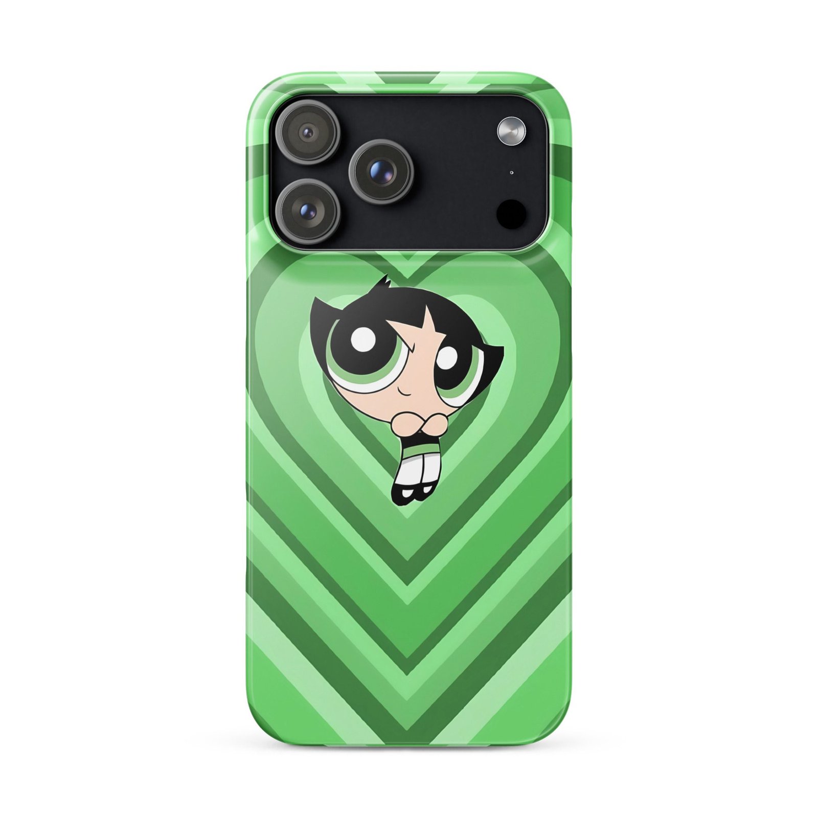 Green Cute Cartoon Snap Phone Case (Phone 11–17 Series)