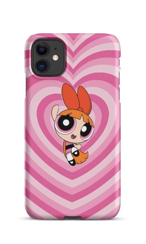 Pink Heart Wave Snap Phone Case (Phone 11–17 Series)