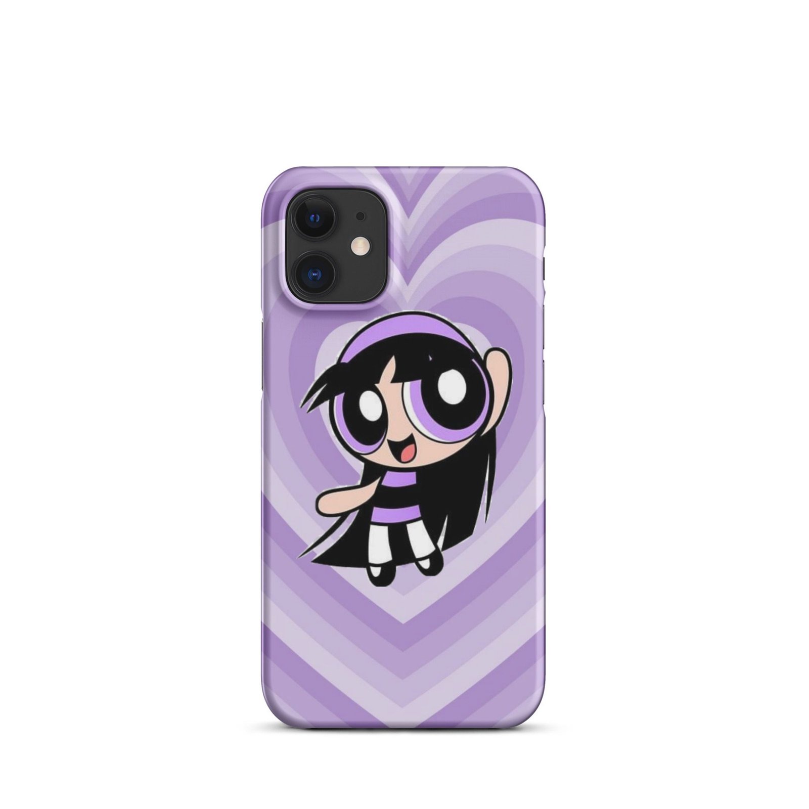 Purple Cute Cartoon Snap Phone Case (Phone 11–17 Series)