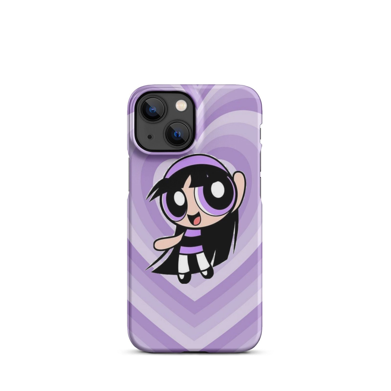Purple Cute Cartoon Snap Phone Case (Phone 11–17 Series)