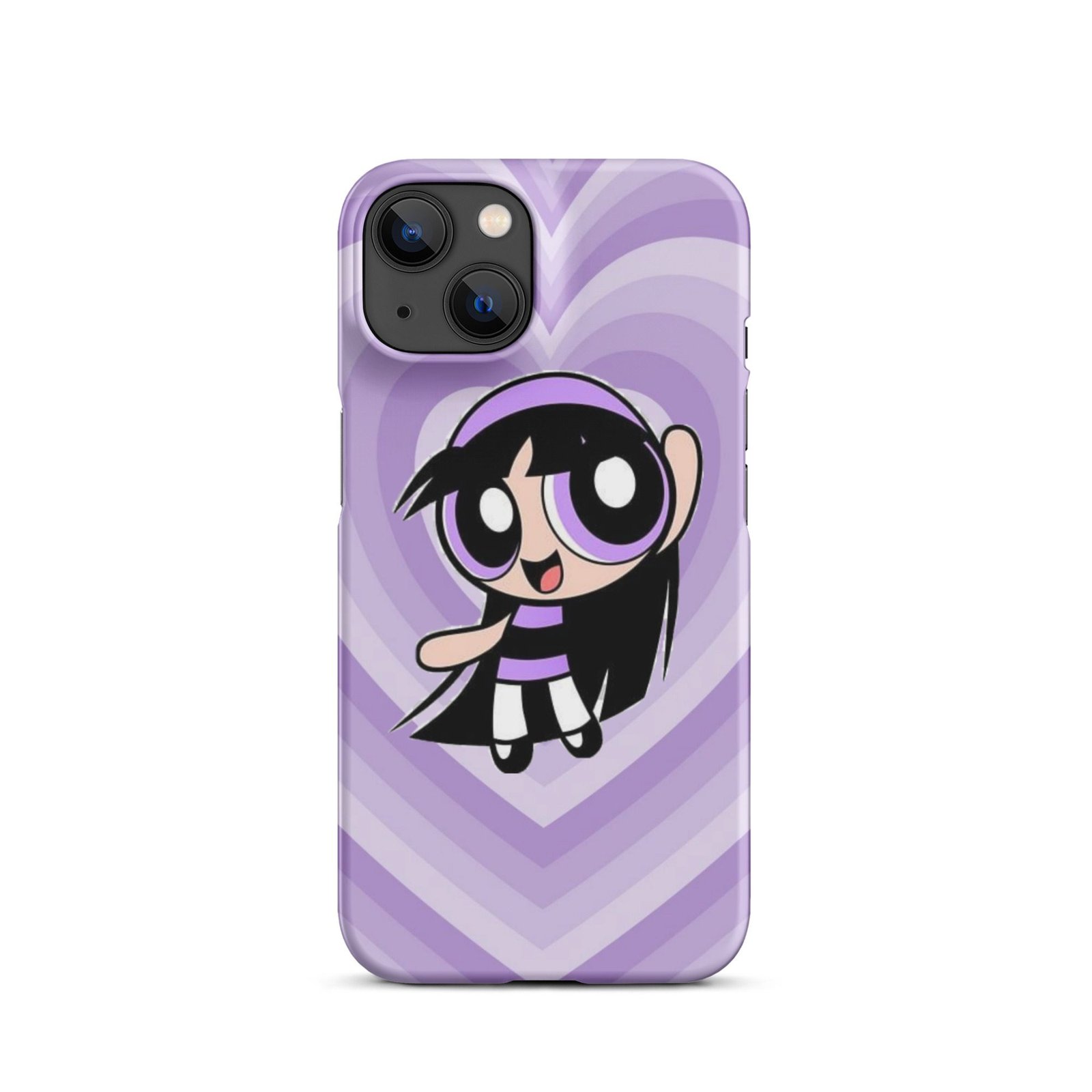 Purple Cute Cartoon Snap Phone Case (Phone 11–17 Series)