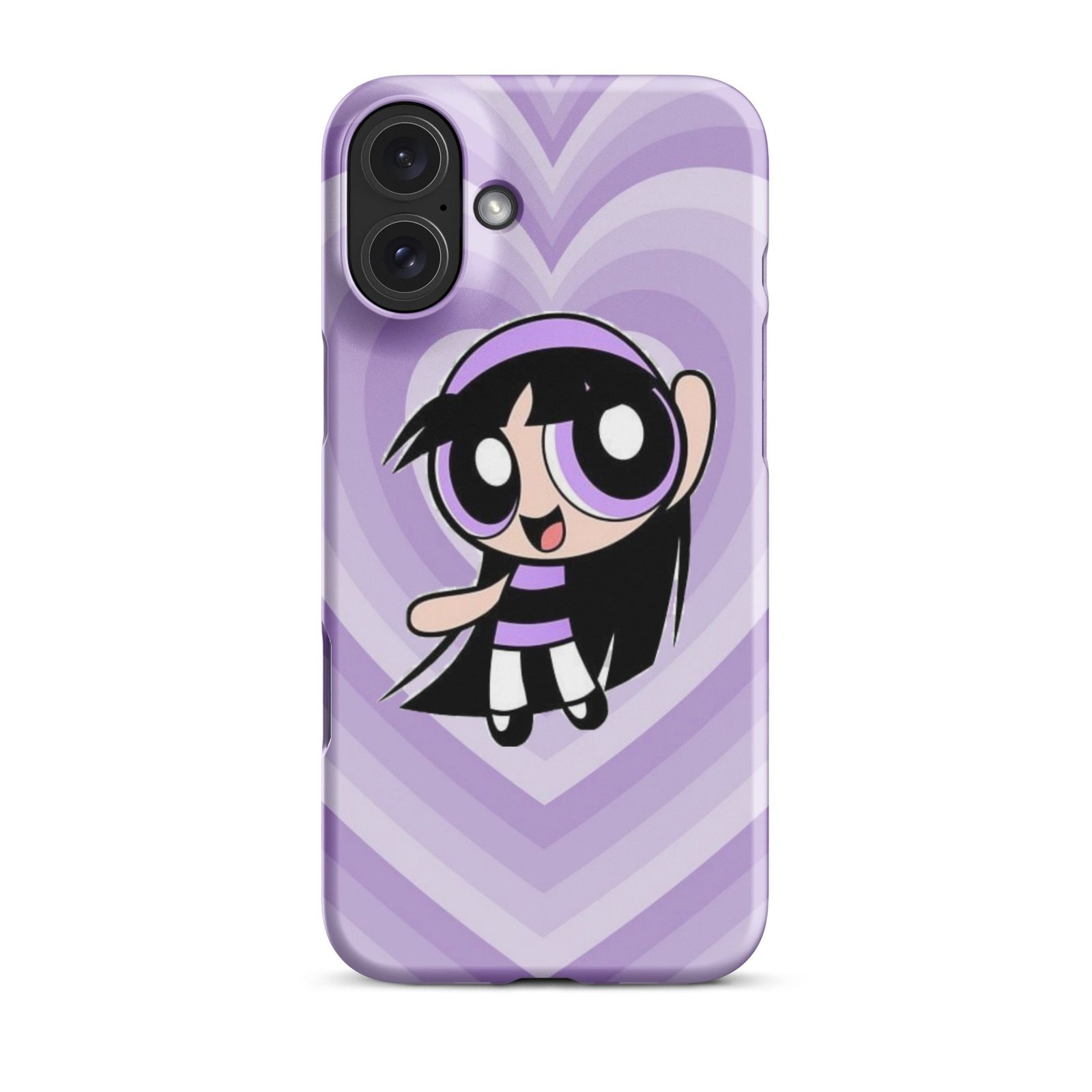 Purple Cute Cartoon Snap Phone Case (Phone 11–17 Series)