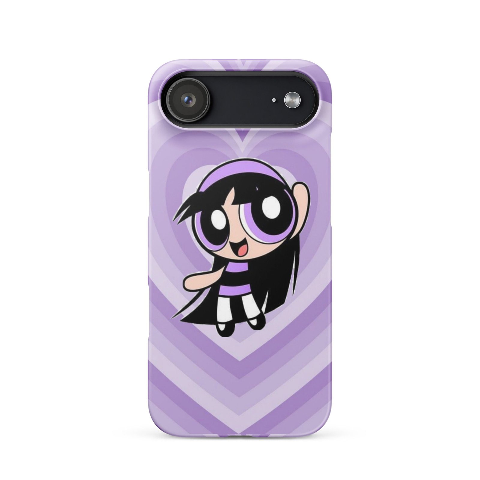 Purple Cute Cartoon Snap Phone Case (Phone 11–17 Series)