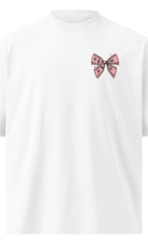 Unisex organic oversized high neck t-shirt