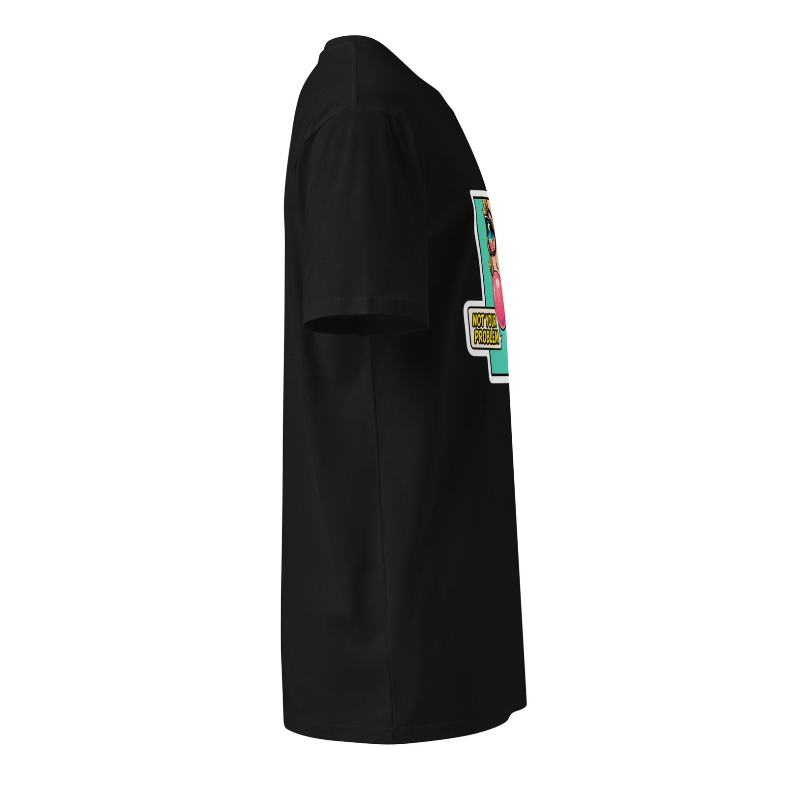 "Not Your Problem" Retro Pop Art Bubblegum Graphic Tee