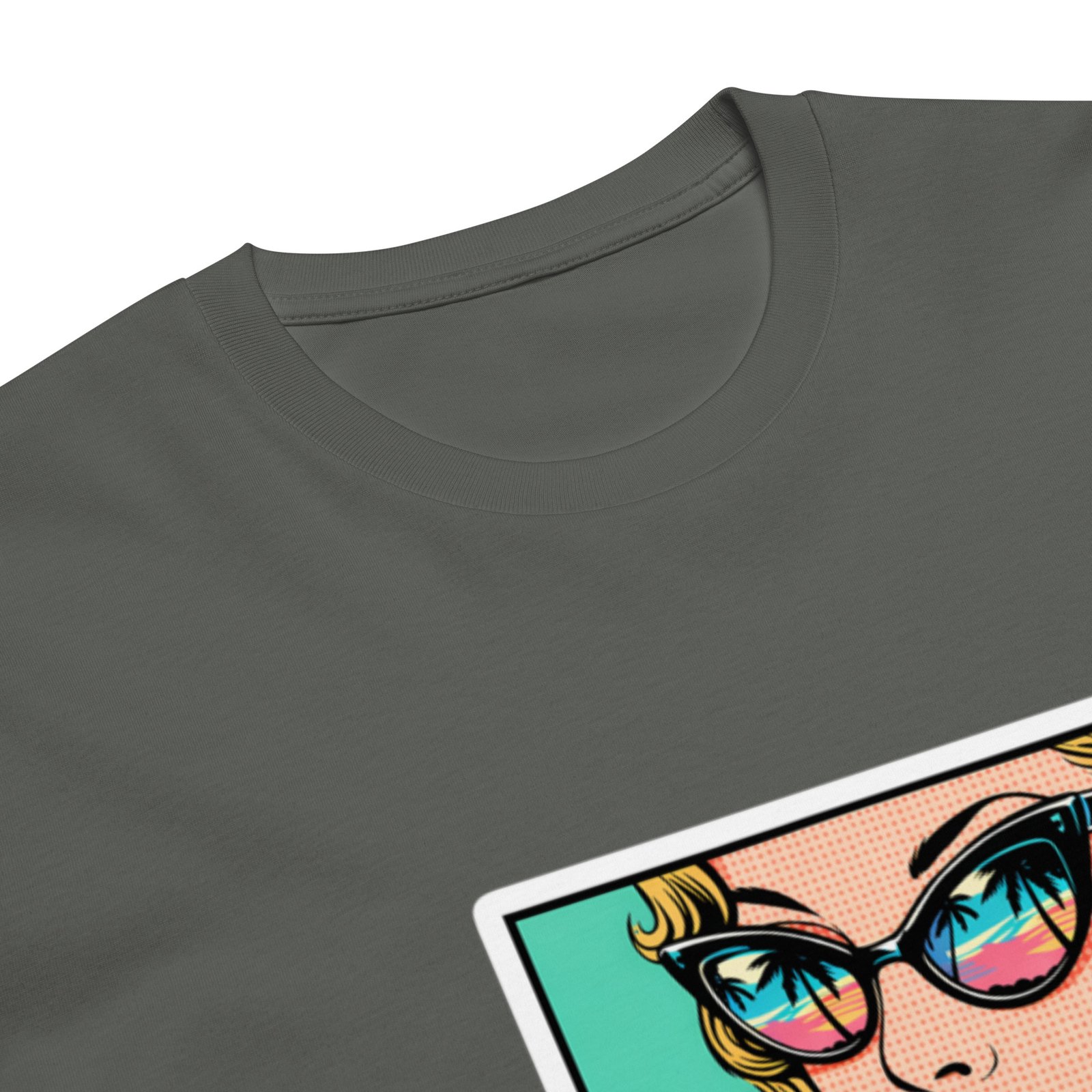 "Not Your Problem" Retro Pop Art Bubblegum Graphic Tee