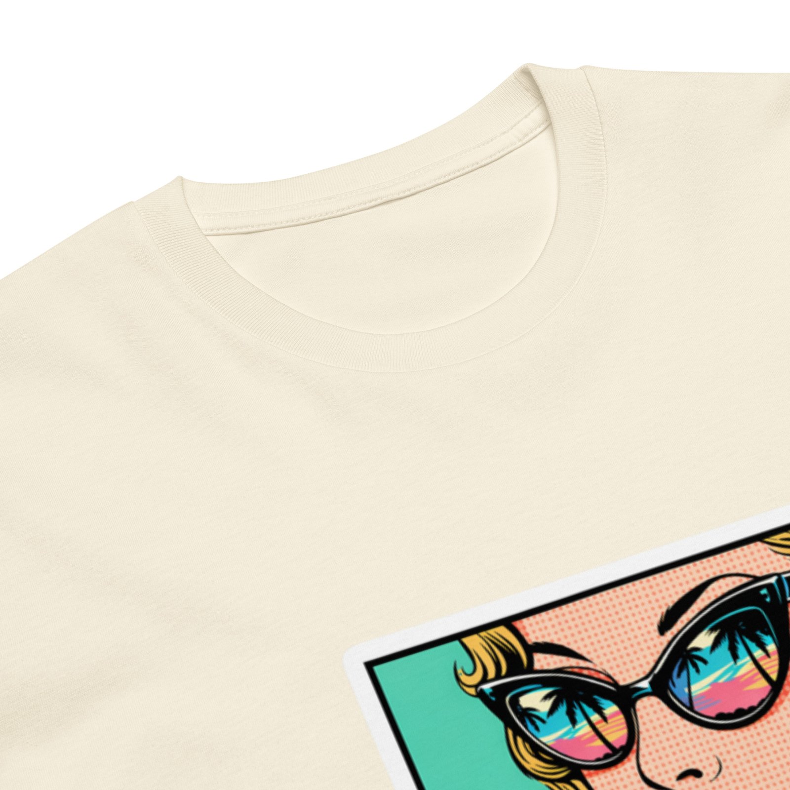 "Not Your Problem" Retro Pop Art Bubblegum Graphic Tee