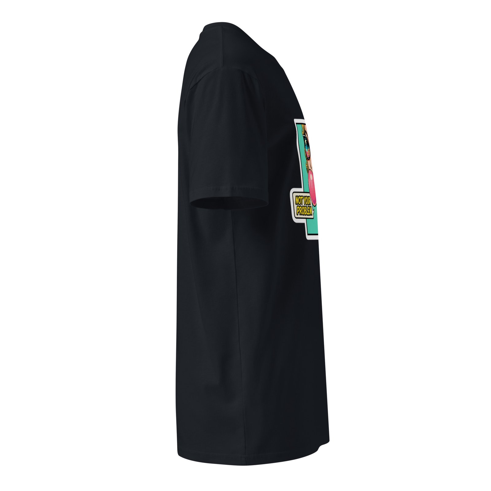 "Not Your Problem" Retro Pop Art Bubblegum Graphic Tee