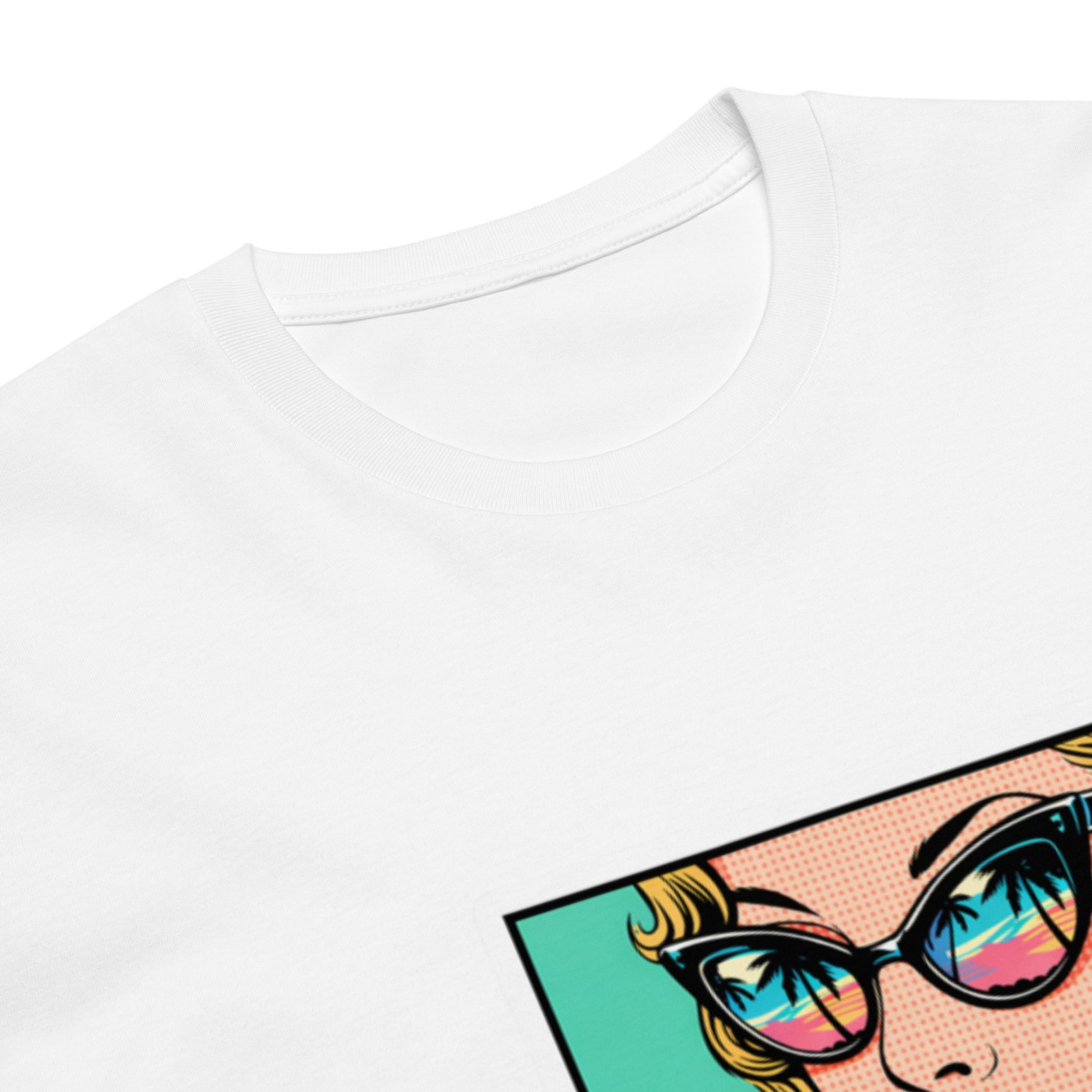 "Not Your Problem" Retro Pop Art Bubblegum Graphic Tee